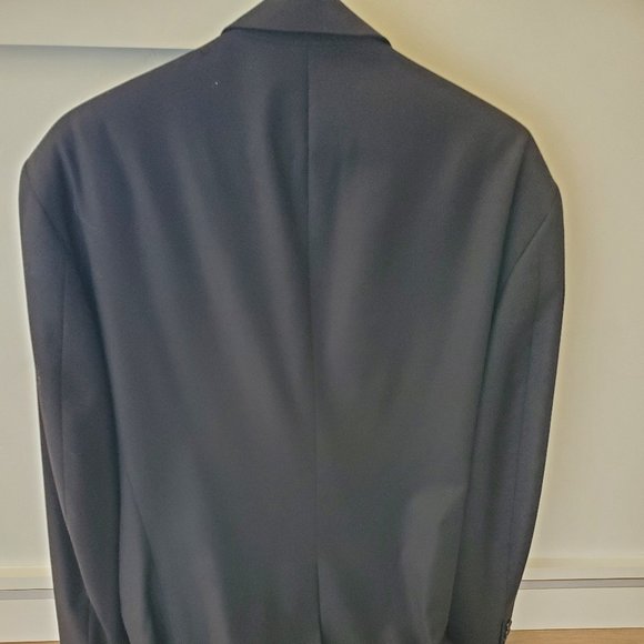 Perry Ellis Portfolio Navy Men's Wool Suit 42L - Picture 8 of 15